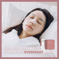 Shefave Bio Collagen Mask Overnight Face Mask, 8Pcs Bio Collagen Face Mask - Hydrating Face Mask Collagen Mask - Fights Wrinkles, Glow & Rejuvenating Skin Face Masks Skincare Sheet Masks Multipack