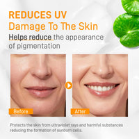YFKEJI Face Sunscreen SPF 50+ Sun Cream High Protection Against UVA & UVB Suncream With Hyaluronic Acid, Centella Sunscreen for All Skin Types