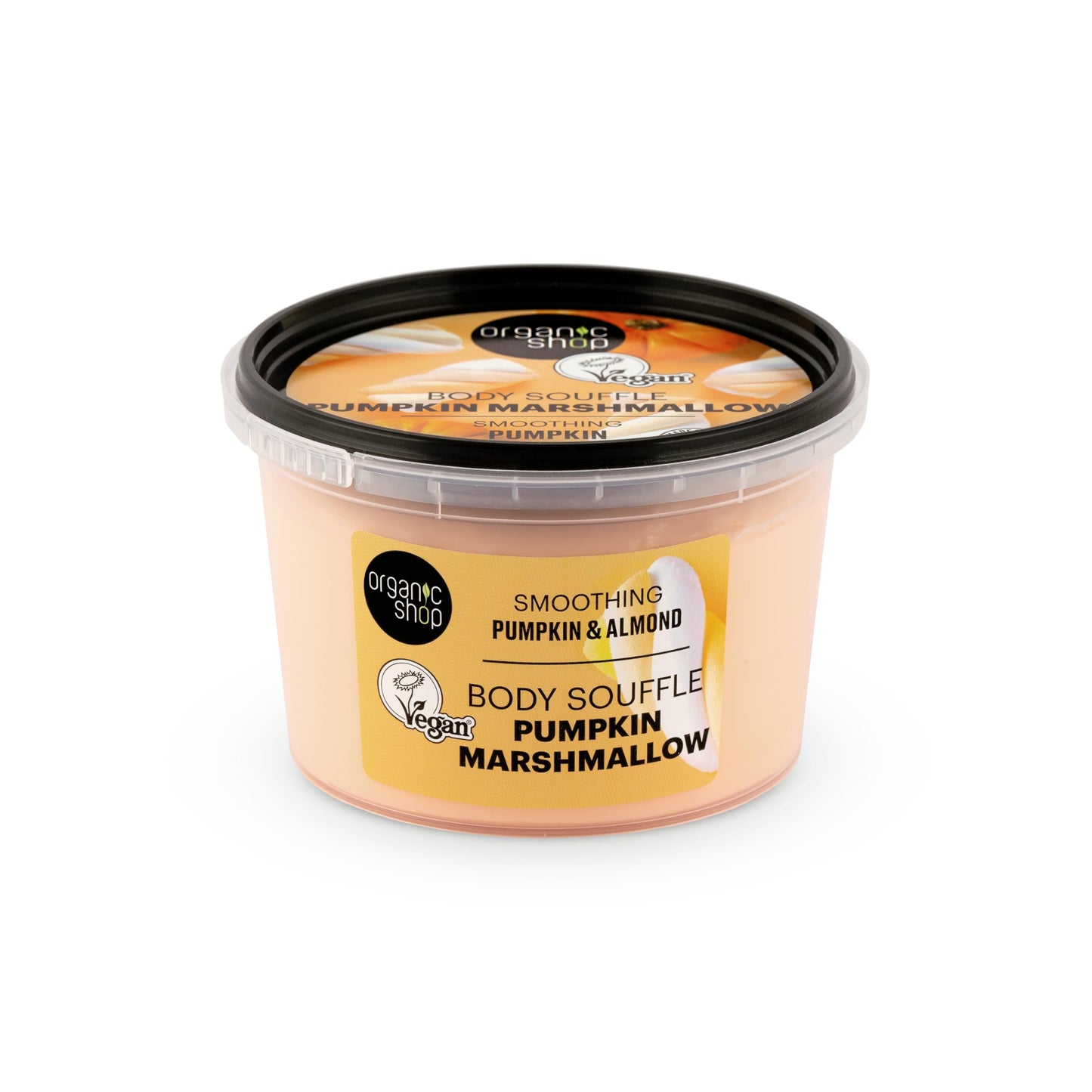Organic Shop Body Souffle Pumpkin Marshmallow Smoothing Pumpkin & Almond, 250 ml