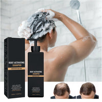 KOAHDE Man Root Activator Shampoo,Root Activator Shampoo,Root Activator Shampoo for Men,Hair Growth Shampoo,Shampoo for Thinning Hair and Hair Loss,Natural Herbal Essence Shampoo,with Scalp Comb