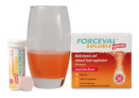 Forceval Soluble Junior 23 Vitamins and Minerals, Kid’s Multivitamin Drink, Including Vitamins C, D, B12, A and B6 to Help Support a Healthy Immune System, 30 effervescent Tablets