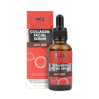 2x Face Facts Serums: Moisturising Facial Serum and Collagen and Q10 Facial Serum – Bundled by Smart Cutie