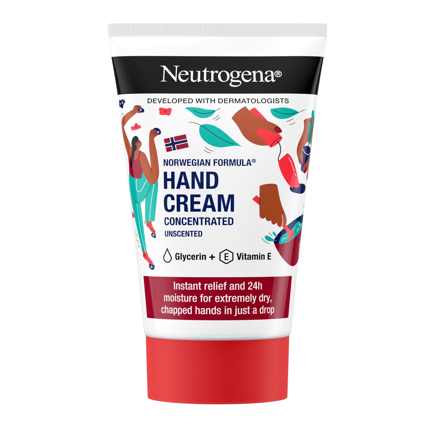 Neutrogena Norwegian Formula Concentrated Unscented Hand Cream, 50 ml
