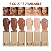Generic Foundation Stick Beauty Balm Serum Boosted Skin Tint for Women - Skin Tint Moisturiser & Concealer for Face & Cheek - Foundation Balm Contour Stick for Dry Skin, Travel Size (#01)