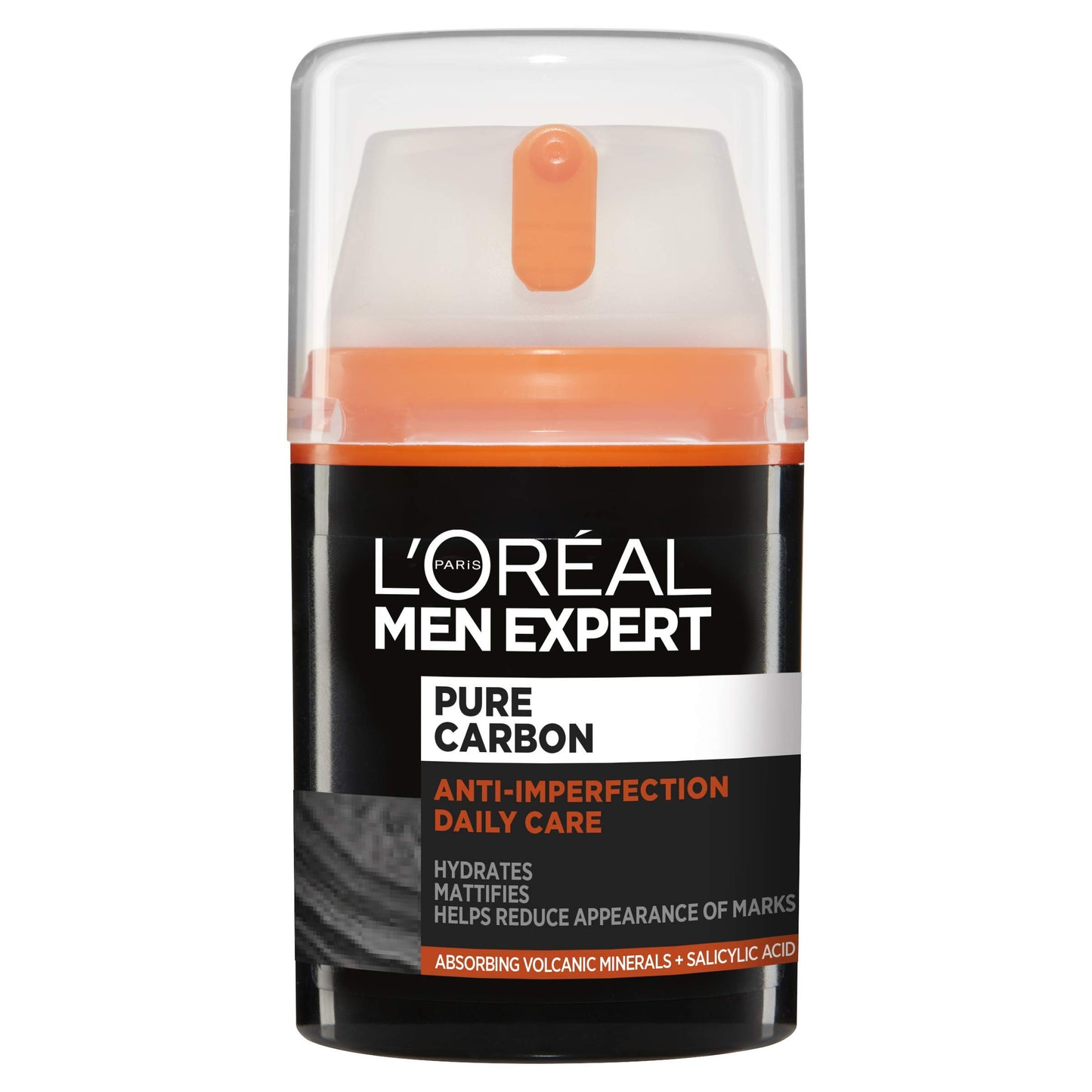L'Oreal Men Expert L'Oreal Paris Men's Pure Carbon Anti Imperfection Daily Care Face Cream, 50ml