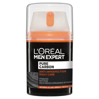 L'Oreal Men Expert L'Oreal Paris Men's Pure Carbon Anti Imperfection Daily Care Face Cream, 50ml