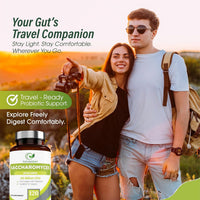Natures Zest Saccharomyces Boulardii 20 Billion CFU - 120 Capsules | High Strength Prebiotics and Probiotics for Women & Men | Digestion Supplement with Natural Postbiotic Benefits | Vegan | 4 Months Supply