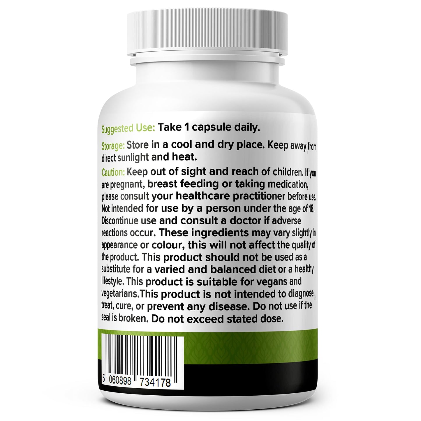 Natural Foundation Nattokinase 5000FU Arterial Support with Oregano Extract 125mg & Motherwort 125mg 30 Capsules Made in The UK (30)