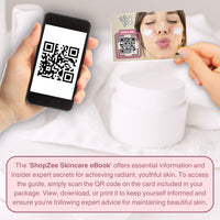 ShopZee Trading Ltd Eternite Skincare Set with Cotton Face Cloth – Day & Night Cream Duo 80ml with Retinol & SPF 15, Face Mask 105ml with Vitamin C, Niacinamide or Hyaluronic Acid, for Hydrated & Radiant Skin (Glow)