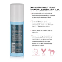 Bare by VogueFake Tan - Self Tan Face Mist, Spray Tan Solution - Light Tan for a Natural Glow on Face & Body - Easy Application Face Tan Mist