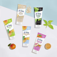 beauty mix ST. Ives Blemish Control Apricot Scrub, 150 ml, Pack of 2 - Deep Cleansing, Exfoliating Formula with 100% Natural Exfoliants for Clearer, Radiant Skin and Effective Blemish Control