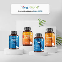 High Strength Zinc Tablets 50mg – 400 Vegan Zinc Bisglycinate Tablets 6+ Months Supply – High Absorption Zinc Supplements for Skin, Hair and Nail - Immunity Supplements for Men & Women