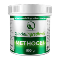 SPECIAL INGREDIENTS Methocel (Methylcellulose) 500g Premium Quality Food Grade, Vegan, Non-GMO, Gluten Free – Recyclable Container
