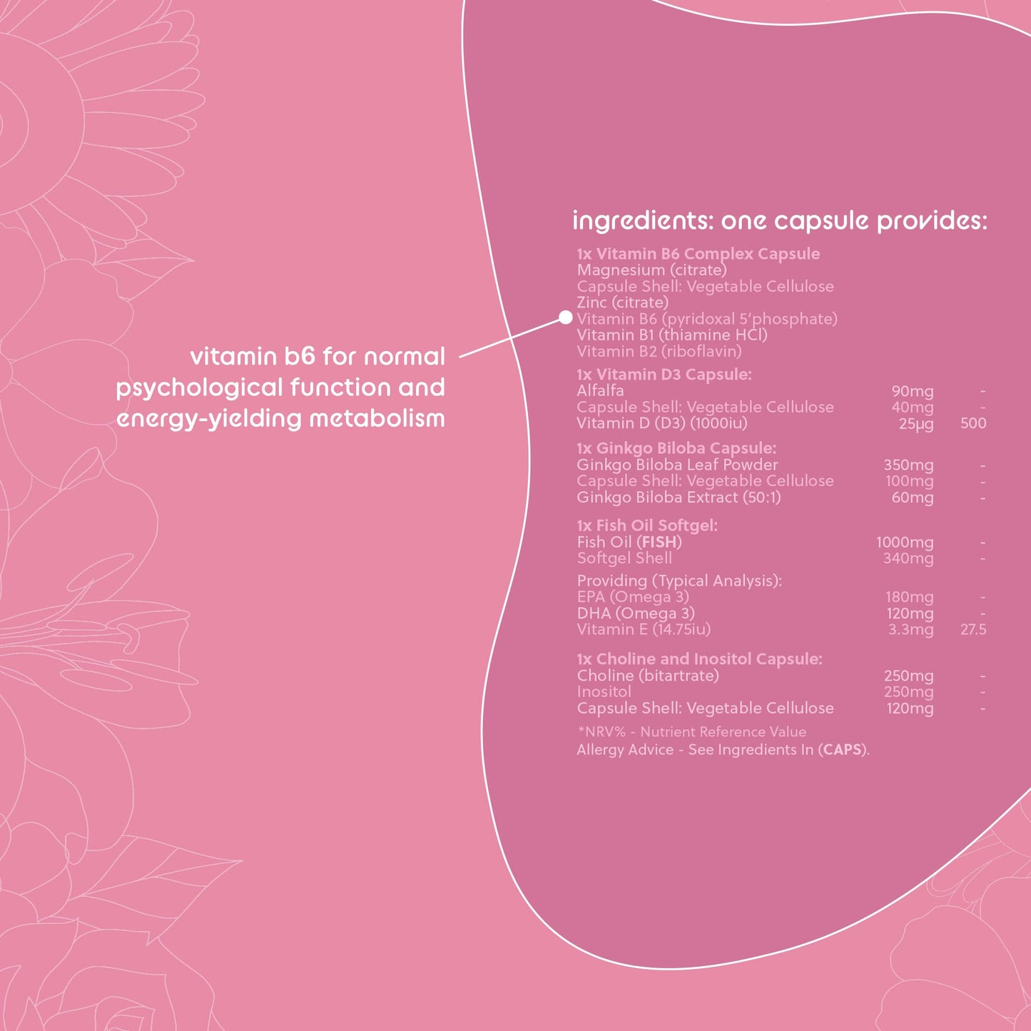 Vibes by Soov | When You're Not Feeling The Feels | 7-Day Period Supplement (5 Capsules a Day) | G&G Vitamins