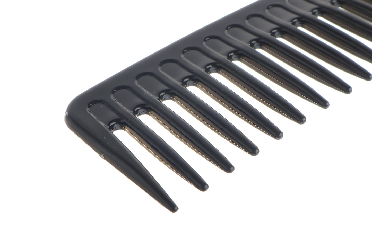 Kobe Professional Carbon Fibre Wide Tooth Comb, Compact Carbon Rake Comb, Coarse Teeth, Shatter-Proof, Anti-Static, Barbers, Salon Hairdresser Hair Care Tools For Men & Women, Super strong 24cm.