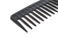 Kobe Professional Carbon Fibre Wide Tooth Comb, Compact Carbon Rake Comb, Coarse Teeth, Shatter-Proof, Anti-Static, Barbers, Salon Hairdresser Hair Care Tools For Men & Women, Super strong 24cm.