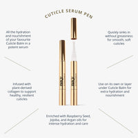 Navy Cuticle Oil Pen 4ml | Hydrating Nail & Cuticle Pen with Collagen | Infused with Jojoba & Argan Oil | Travel Size Cuticle Oil Pen | Nourishing Cuticle Oil Pens for Nails Treatment | Made in UK
