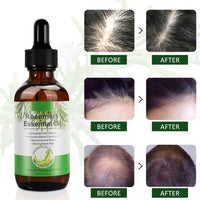 VXHDAG Rosemary Oil for Hair Growth & Skin Care - 100% Pure Rosemary Essential Oil for Eyebrow and Eyelash, Nourishes The Scalp, Stimulates Hair Growth for Men Women (2 Pack 2x60ML)