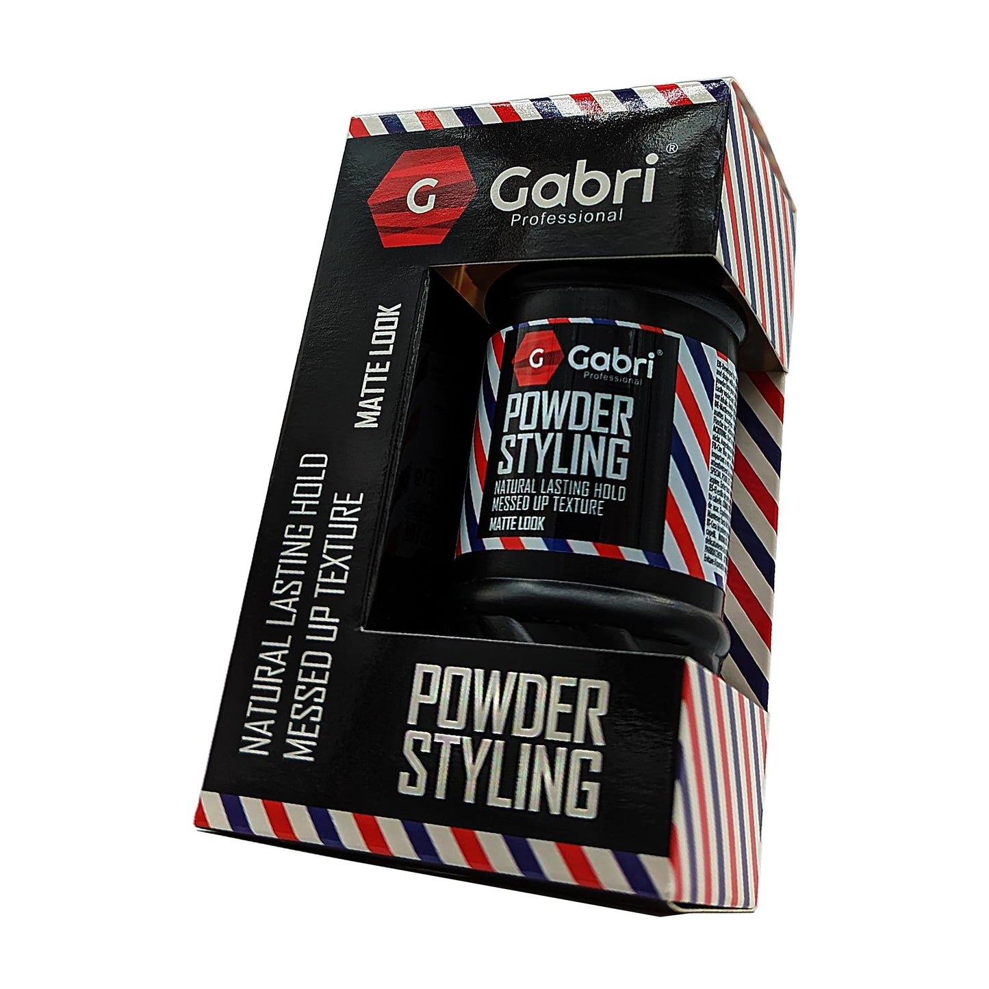 G Gabri Gabri Professional Matte Look Styling Powder - Natural Lasting Hold, Messed Up Texture (21g)
