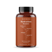 Nullure Hyaluronic Acid Supplements I Anti-Aging · Hydration · Skin Tone I Vegan Formula I Hyaluronic Acid + Spirulina + Chlorella + Vitamin B3 + Black Radish + Grapefruit I 120 Capsules (2 Months)