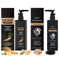 COWANIEE Spartan Root Activator Shampoo 100ml+ Conditioner for Men & Women 100g