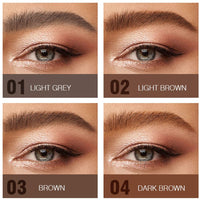 ZDHSOY Eyebrow Gel, Eyebrow Dye/Eyebrow Tint/Semi-Permanent Eyebrow Gel Tattoo Brow Waterproof Sweat-proof,Fast Drying,Brow Gel (Light Grey)
