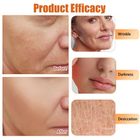 Mag-ic Body Oil Firming Hydrating Body Tightening Lotion Moisturizing and Firming Makes Skin Smooth and Shiny Effectively Improves Fine Lines for Women's Daily Skin Care After Bathing 100ml