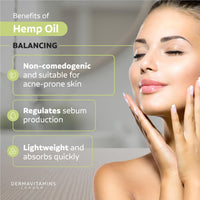 Dermavitamins 100% Pure Hemp Oil - 30ml