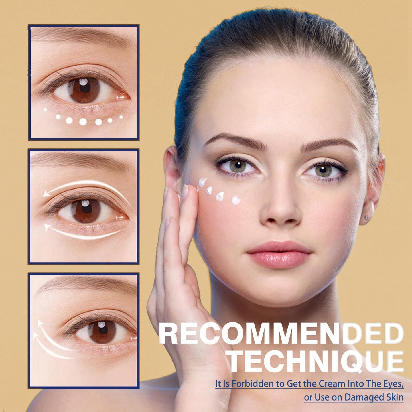 Seagrill Anti Wrinkle Serum,Anti-Aging Cream,Collagen Firming Serum,Eye Cream for Dark Circles and Puffy Eyes,Anti Wrinkles Essence,Dark Circles Under Eye Treatment Women,Under Eye Cream,Eye Gel