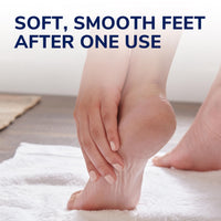 Dr. Scholl's Scholl Hard Skin Dual Action Foot File - Hard Skin Removal and Rough Skin Smoothing for Soft Feet, Double-Sided with Coarse and Fine Sides, Extendable Soft Grip Handle, Washable & Reusable, 1 Unit