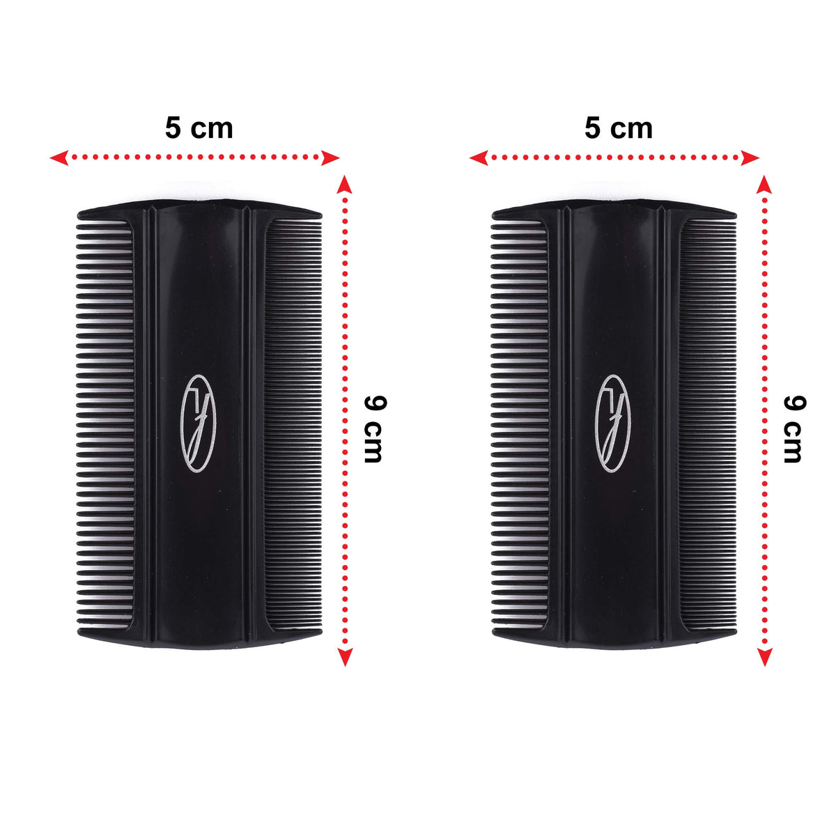 Fine Lines - Head Lice Comb, Pack of 2 - Professional Nit Combs - Nit Comb Kids and Adults