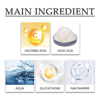 ISBEAUSOLS Glutathione Face Cream 2PCS - Kojic Acid Face Cream for Skin Tone Correcting - Vitamin C Face Cream - Face Moisturiser Cream - Skin Care Face Cream - Anti Wrinkle, Anti Aging
