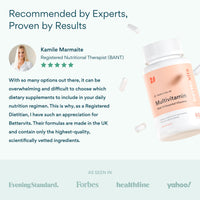 Bettervits Multivitamin, 14 Nutrients with Vitamin D, K2 & Biotin, 60 Caps