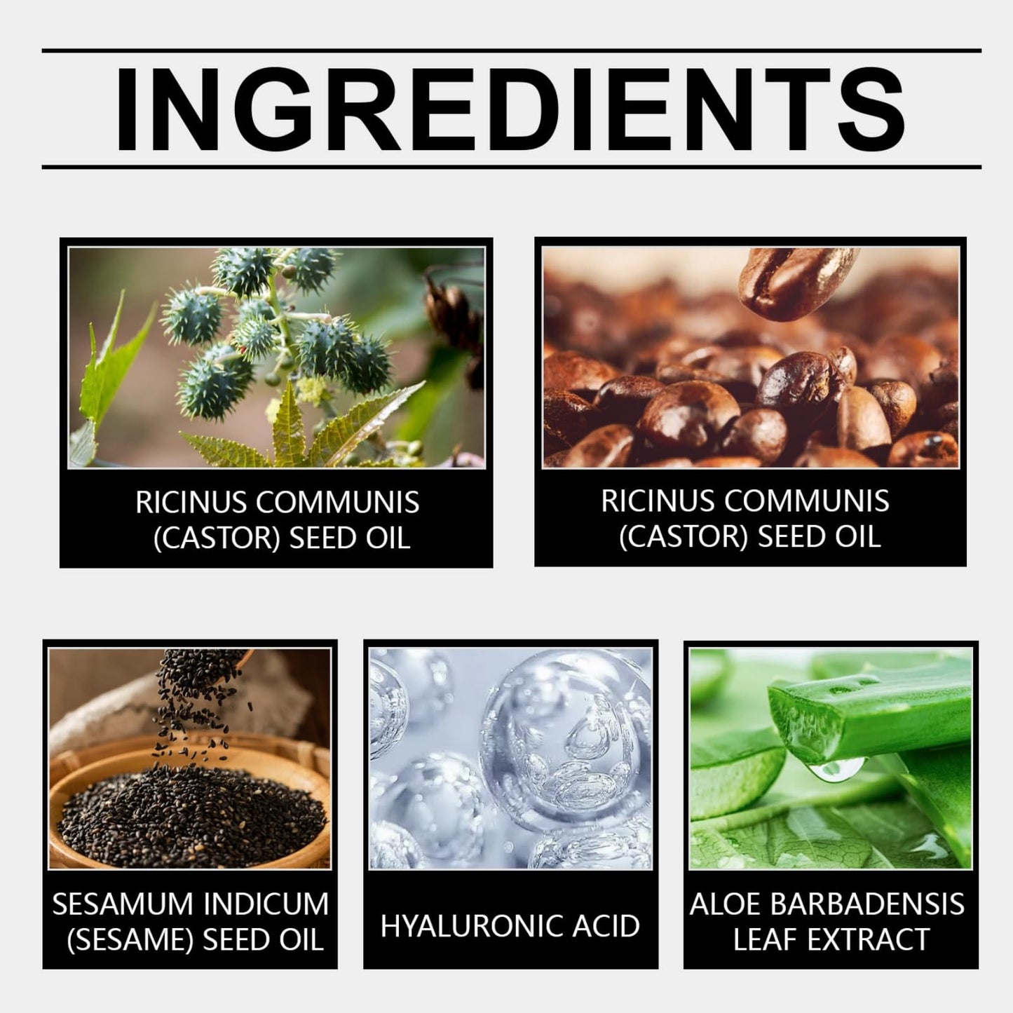 Castor and Frankincense Rollerball Eye Cream for Dark Circles, Puffy Eyes - Anti-Aging Eye Care with Castor Oil