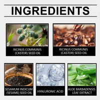 Castor and Frankincense Rollerball Eye Cream for Dark Circles, Puffy Eyes - Anti-Aging Eye Care with Castor Oil