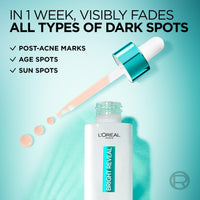 L'Oreal Paris10% Niacinamide Serum, Bright Reveal, Dark Spot Serum, 30ml