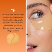 Nip+Fab Vitamin C Jelly Eye Patches, Brightening and Hydrating, 20 pairs