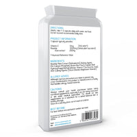 Rosehip 5000mg 120 Capsules - High Strength 250mg 20:1 Extract Rich in Vitamin A, C & E, Carotenoids, Beta-Carotene, Lutein, Lycopene, Polyphenols and Flavonoids