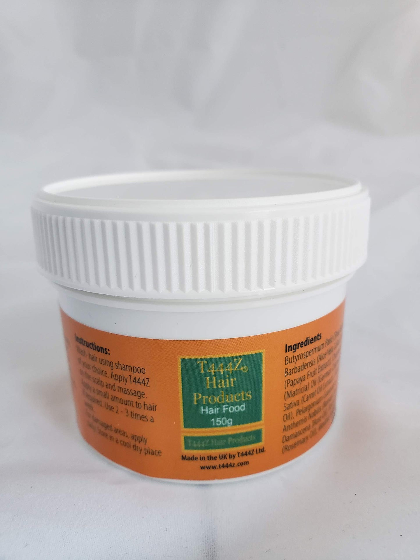 T44z T444Z Hair Food. (150 grama, WHITE JAR)