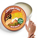 LEAPING FISH Climber's Skin Balm - Natural Vegan - Essential Oil Recovery Salve - Hand Moisturiser for Cracked Skin - Eco-Friendly Non-Greasy Formula - Unscented 60g Tin
