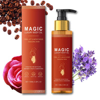 Magic Luxury Body Oil for Women, Firming Body Oil with Squalane and Rose Hip, Silken Tightening Oil for Smooth Glowing Skin, Natural Moisturizing Dry Skin Care, 100ML