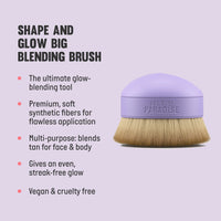 Isle of Paradise Self Tan Big Blending Kabuki Brush Applicator