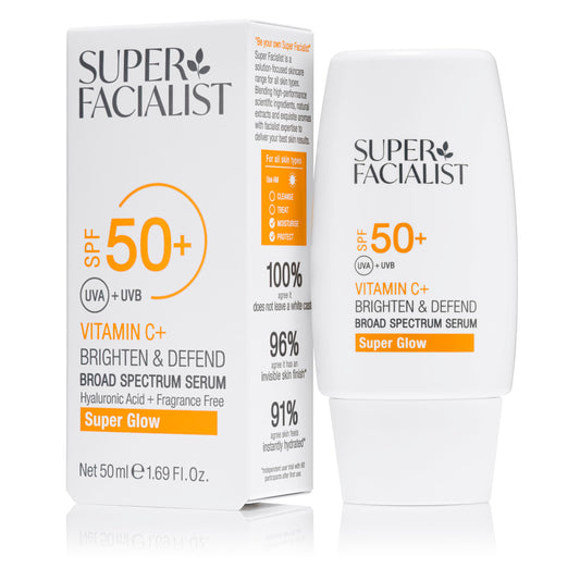 Super Facialist Vitamin C+ Brighten & Defend SPF50+ Broad Spectrum Serum