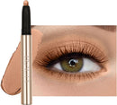 SONGVISON Metallic Eyeshadow Pencil, Lasting Shimmer Eyeshadow Stick,Highly Pigmented Waterproof Eyeliner Pencil, Create Glitter Eye Contour Makeup,Perfect Gifts for Women 06 Reddish Brown Matte