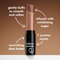 e.l.f. Lip Exfoliator, Moisturising Scented Lip Scrub For Exfoliating & Smoothing Lips, Infused With Jojoba Oil, Vegan & Cruelty-free, Strawberry