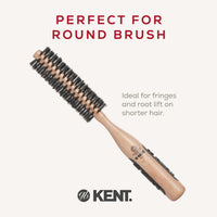 KENT Kent Brushes PF24 Boar Bristle Radial Hairbrush, 30mm Round Barrel Diameter