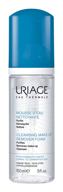 Uriage Eau Thermale Cleansing Make-Up Remover Foam, 150 ml