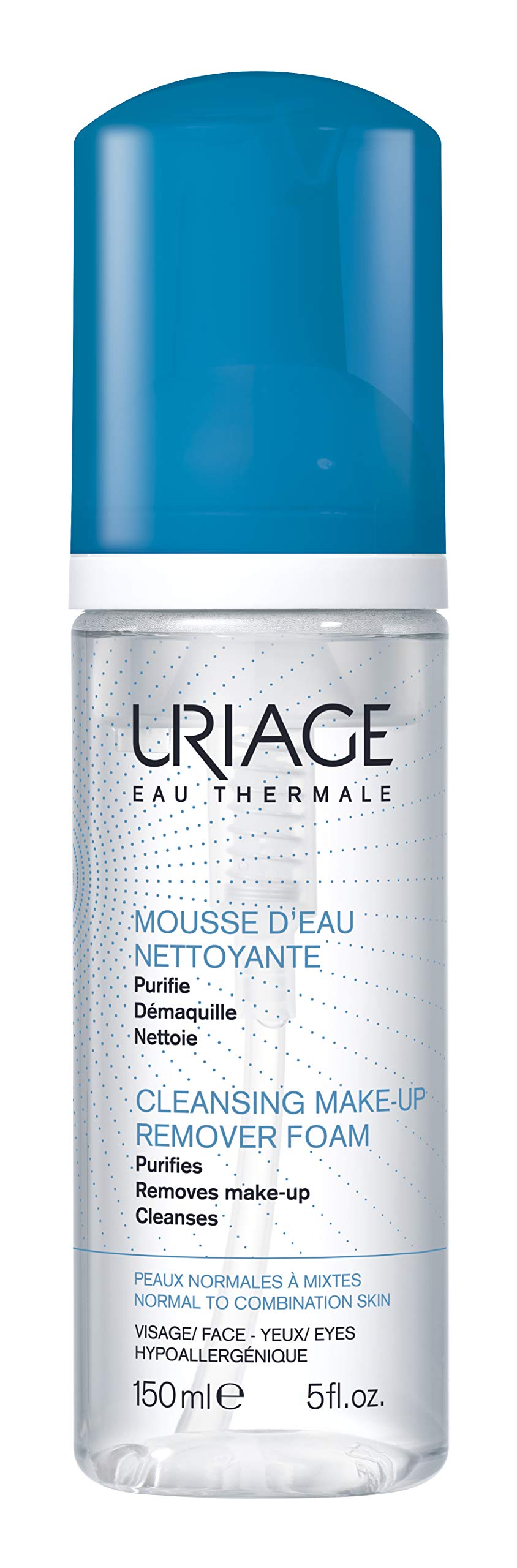 Uriage Eau Thermale Cleansing Make-Up Remover Foam, 150 ml
