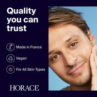 HORACE Face Cleanser for Men - Unscented, 200 ml