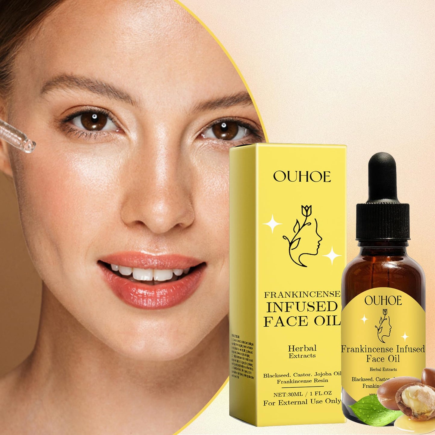 MADGININE 3 Pcs Frankincense Oil for Skin, Frankincense Oil, Frankincense Resin Oil, Deeply Nourishing, Light and Non-Sticky, Improve Skin Conditi, Frankincense Resin Oil for Skin Care